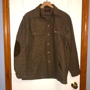 🌿 Eddie Bauer Wool Shirt Jacket